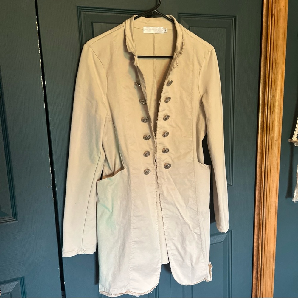 The Porter Collective Military Alchemy Jacket Tattered Edges Size Medium.